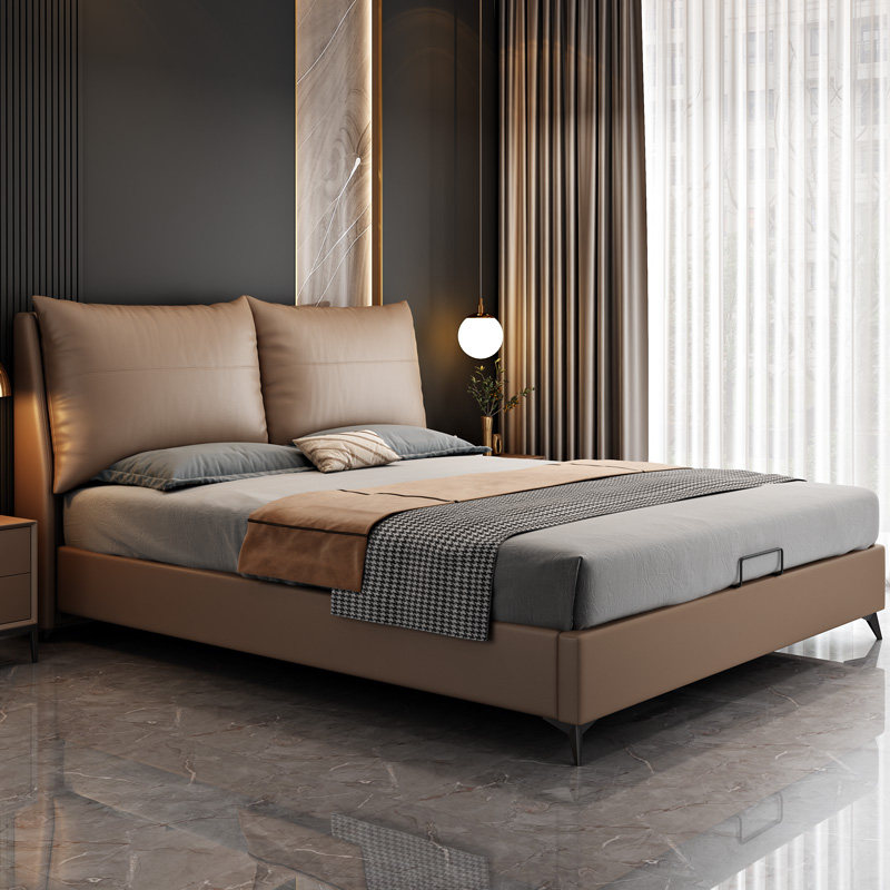 Tech bunk bed main sleeper washable 1 8 m Double beds Soft bunk Bart bed Extremely Simple Shelf Bed Nordic Box Bed