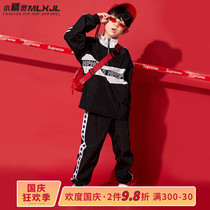 Childrens street dance suit boys hip-hop tide autumn clothes children hiphop street dance clothes loose handsome performance costumes