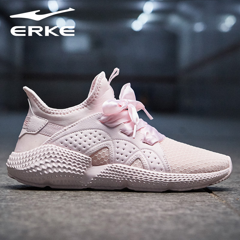 Hongxing Erke women's shoes sports shoes women's 2022 spring and summer red casual shoes jogging shoes coconut shoes dad shoes