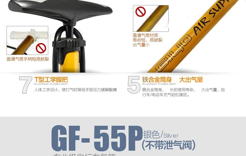 Pompe à vélo GIYO - Ref 2396725 Image 24