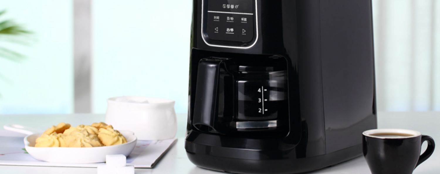 Máy pha cà phê Donlim / Dongling DL-KF1061 máy xay cà phê tự động loại nhỏ giọt kiểu Mỹ - Máy pha cà phê máy pha cà phê viên nén