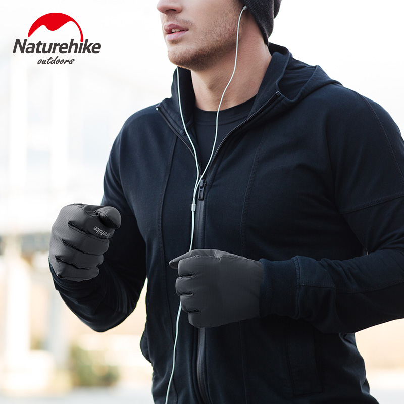 NH18 touch screen winter warm gloves sports bicycle motorcycle electric car long finger riding gloves men and women