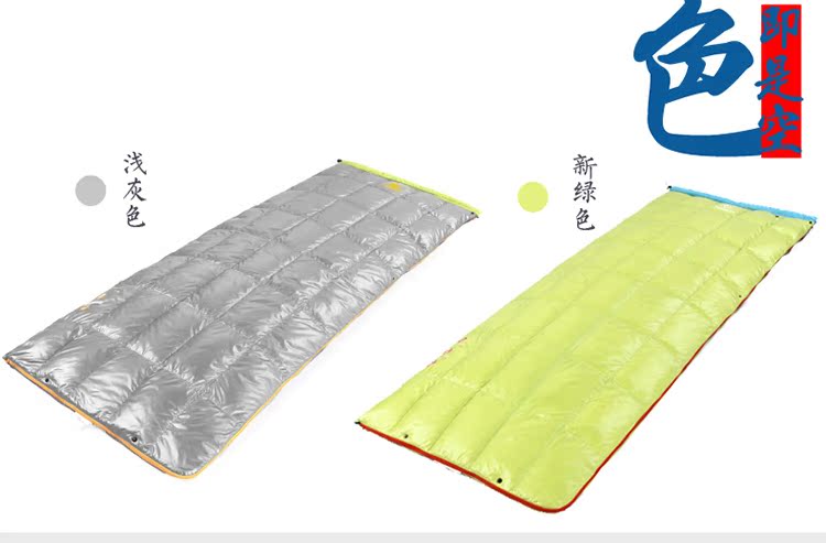 Tianshi ngoài trời đơn xuống túi ngủ siêu nhẹ vịt xuống 5 độ niêm phong túi ngủ 7 độ phong bì túi ngủ - Túi ngủ túi ngủ hình thú người lớn