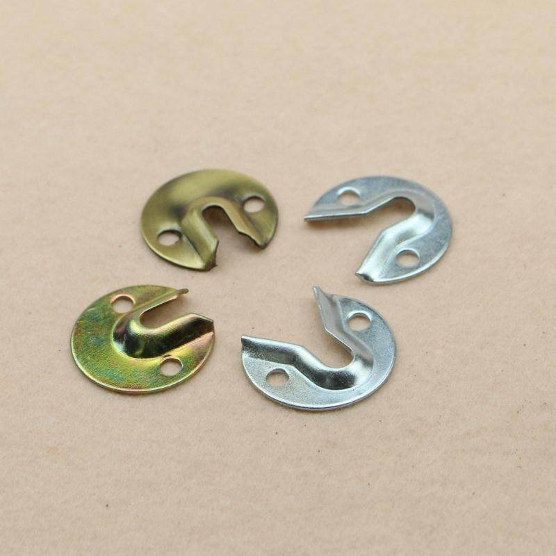 Direct selling furniture round photo frame gourd hanging piece hook iron hanging cabinet hook photo frame hardware back plate hanging piece