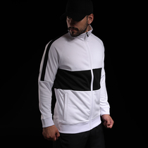 Football Training Wear Clothing Men Sports Casual Jacket Knit Windproof And Breathable Jacket Autumn Winter Sportswear Custom