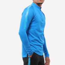 Long sleeve football suit overjersey knit half zipped jacket tracksuit Thumb Buttoned Sweatshirt Competition Custom Team Clothing