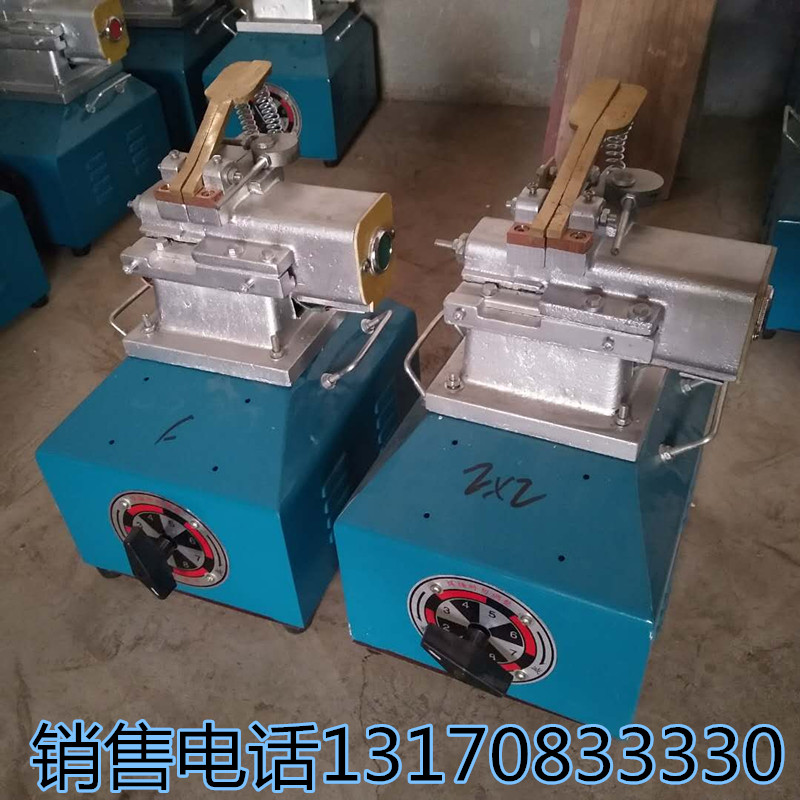 Promotion small butt welding machine wire drawing factory touch welding machine Copper core steel round steel wire aluminum copper butt welding machine docking head