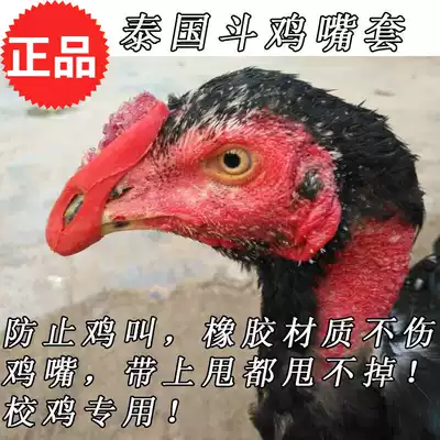 Cockfighting supplies Cockfighting mouth cover Cockfighting foot cover Cockfighting training equipment Thai cockfighting rubber mouth cover Cockfighting