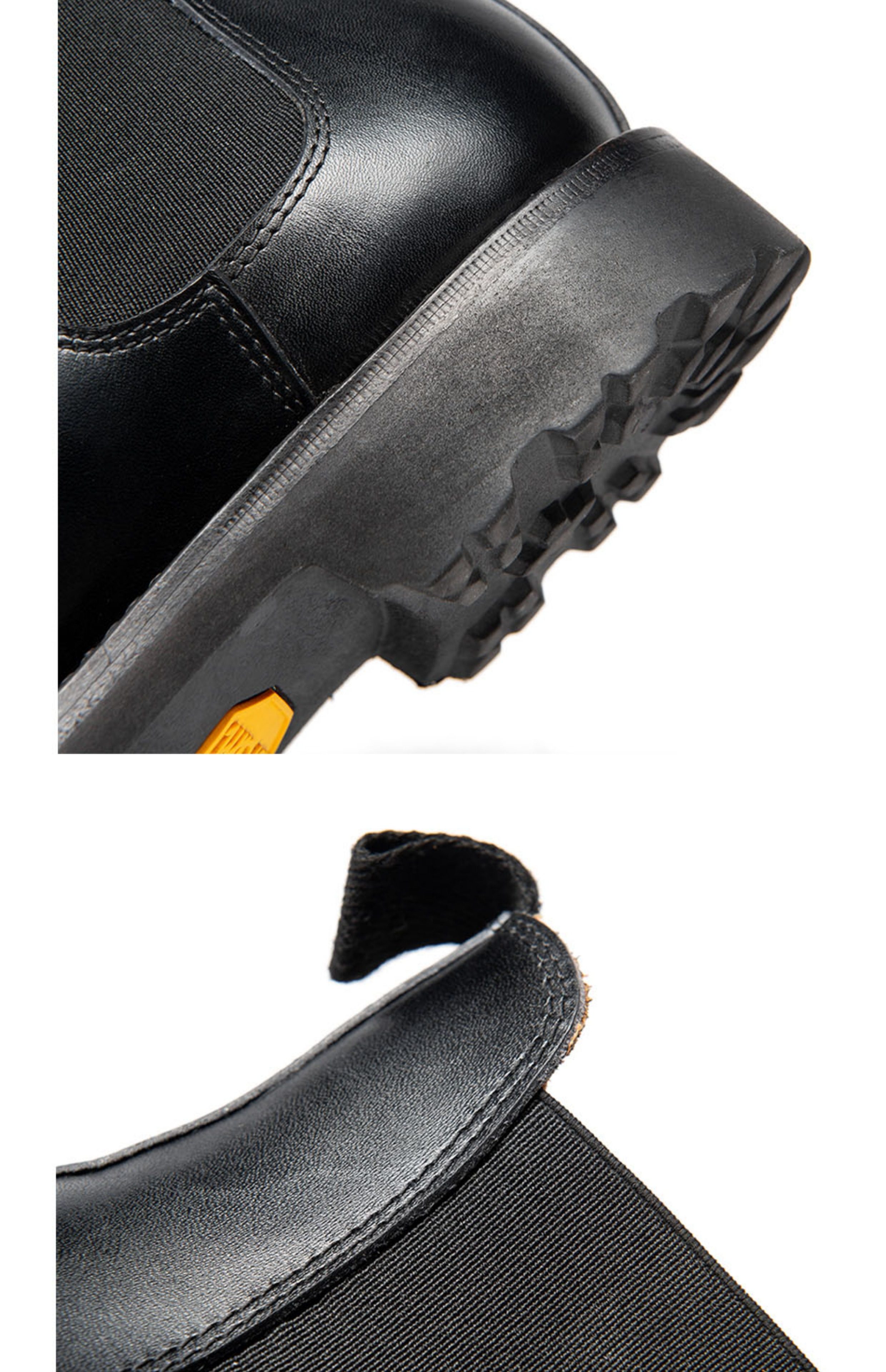 Челси сапоги 玩儿！固特异马丁复古德国万哈梅小牛皮古典优雅中帮短切尔西靴男 Playing tired child