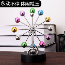 Motian Wheels Small Swing Piece Creative Office Desk Room Placement Decorations Boys Girls children encouraged to learn