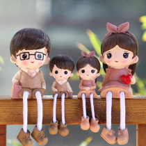 Hanging Feet Doll Pendulum Pieces Living Room TV Cabinet Wedding Decoration Gifts Small Swing Pieces Quad Cartoon Creative Home Decoration