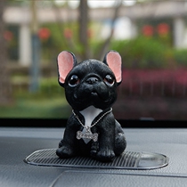 Farfight Swing Piece Small Horn Pharox On-board Pendulum Resin Simulation Pooch Car Interior Decoration Creative Home Handicraft