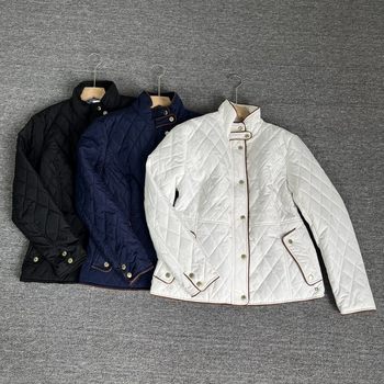 Foreign trade large size women's autumn and winter new thin cotton clothing Foreign trade large size women's autumn and winter new thin cotton clothing