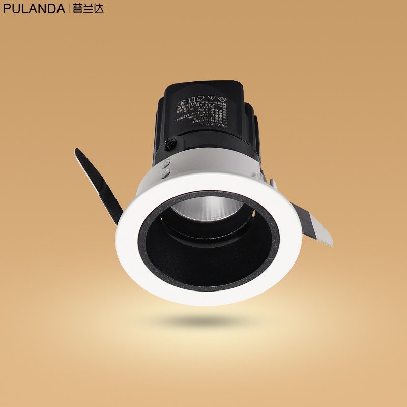 Ceiling Light LED Spotlight Cylinder Light Embedded Home COB hole light Living room Bedroom lighting wash wall Spotlight Highlights