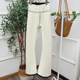 Free Shipping Autumn and Winter Thickened Fleece-Lined Stretchy Flared Shark Pants 119