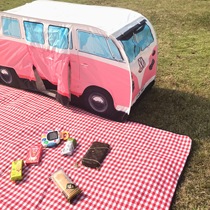 ins car bus tent outdoor portable picnic mat children room soft-mounted indoor over home baby games house