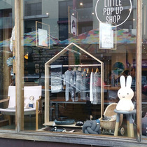 ins Nordic small house roller hanger childrens room childproof shop window high face value floor hanger photo props