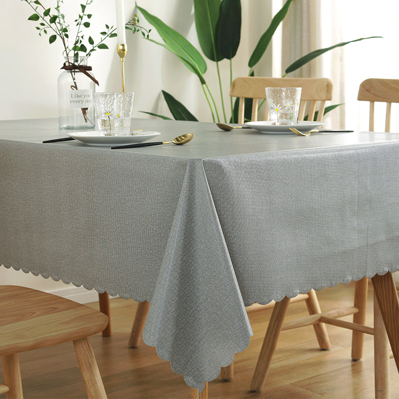 Bắc Âu ins solid màu nhỏ tươi cotton và khăn trải bàn khăn trải bàn in vải phòng khách bàn cà phê khăn trải bàn chống thấm dầu chống ớt - Khăn trải bàn mẫu khăn trải bàn đám cưới đẹp