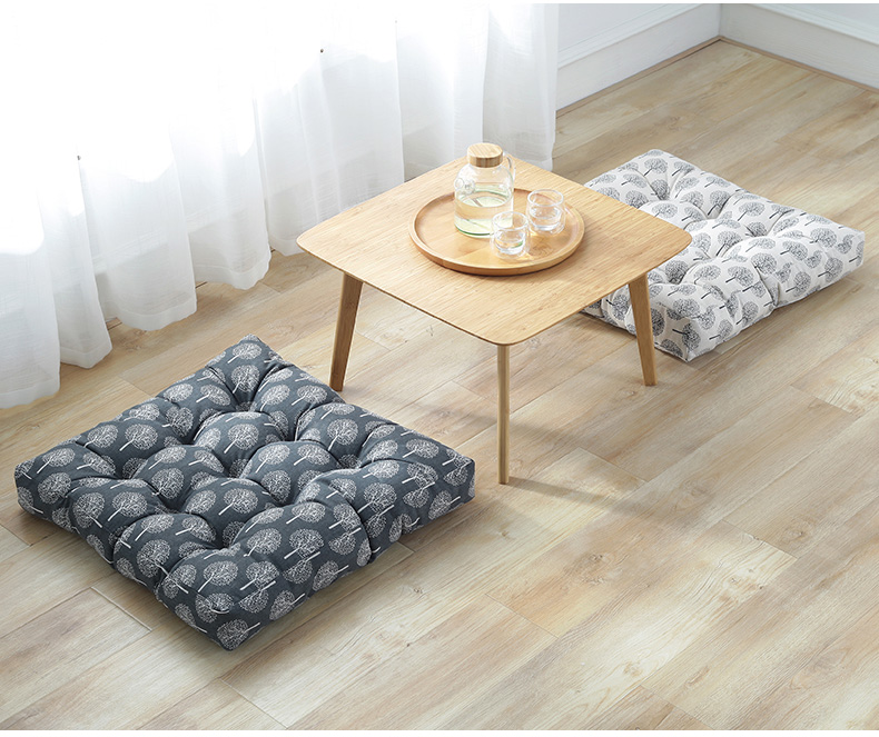 Rèm biết đệm bốn mùa cotton và lanh tăng dày ghế đệm chất béo đệm đệm ghế mây ghế đệm tròn - Ghế đệm / đệm Sofa bộ đệm ghế gỗ