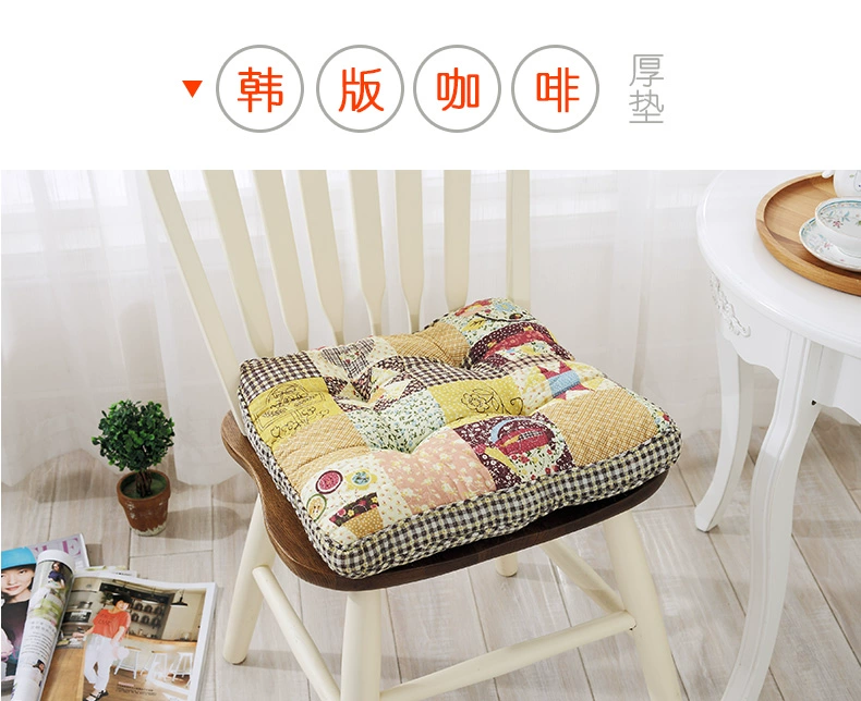 Dày rèm vải nổi tiếng đệm đàn hồi đệm ghế văn phòng vận chuyển đệm ghế đệm tatami ghế đệm - Ghế đệm / đệm Sofa đệm lót ghế tựa lưng