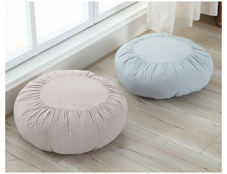 Đồng bằng bí ngô pad dày nhỏ nhỏ tròn pad bàn cà phê mat mat chất béo pad Cửa sổ sàn đệm đệm - Ghế đệm / đệm Sofa đệm sofa