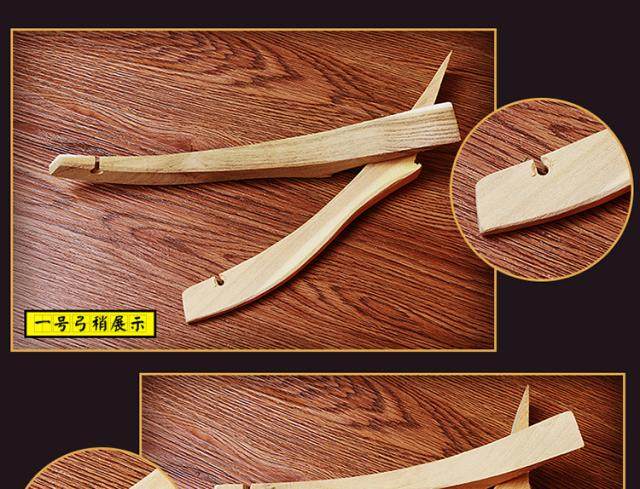 Bow and arrow accessories traditional glass bow diy handmade two-piece or one-piece locust bow handle slightly