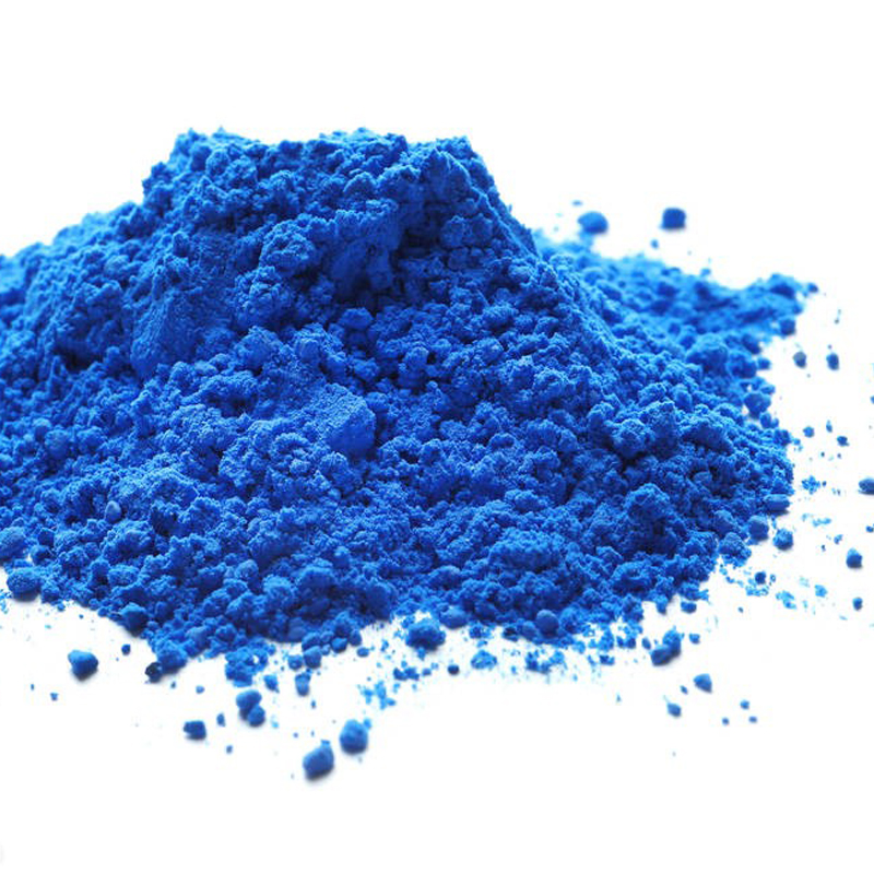 钴蓝陶瓷玻璃着色用 鲜艳的纳米钴蓝无机颜料蓝色 100克样品