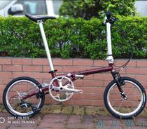 Popular FGC1609 Ant steel frame 16 inch students adult folding portable womens bicycle modified car