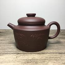 Mouth cover invincible tight Yixing purple clay pot Suns pottery original ore old purple mud giant wheel beads 260 ml