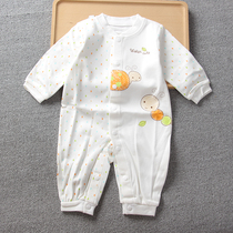 (Special clearance does not return do not change) thin spring and autumn baby jumpsuit newborn clothes baby clothes