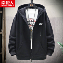 Antarctic sweater men hooded spring and autumn season 2021 new Korean version of the trend ins clothes mens spring coat