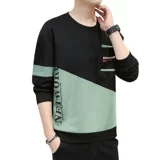 Мужская осенняя толстовка, утепленная приятная телу утепленный лонгслив, оверсайз