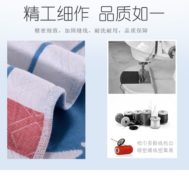 Khăn gối cotton Một đôi gạc bông Khăn gối đôi dành cho người lớn làm dày đặc biệt cung cấp giải phóng mặt bằng 2 miếng vỏ gối đẹp