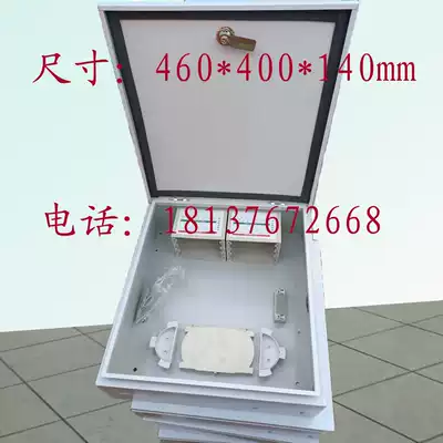 1 point 64 splitter box Outdoor indoor wall-mounted fiber optic splitter box eight-channel optical splitter box Plug-in card