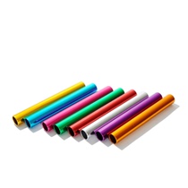 Aluminum alloy baton bar 3 8cm Standard adult race relay baton oxidised electroplating Long-term supply