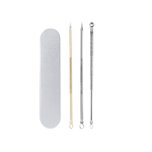 【金属盒装】粉刺针套装祛痘挑痘清闭口神器