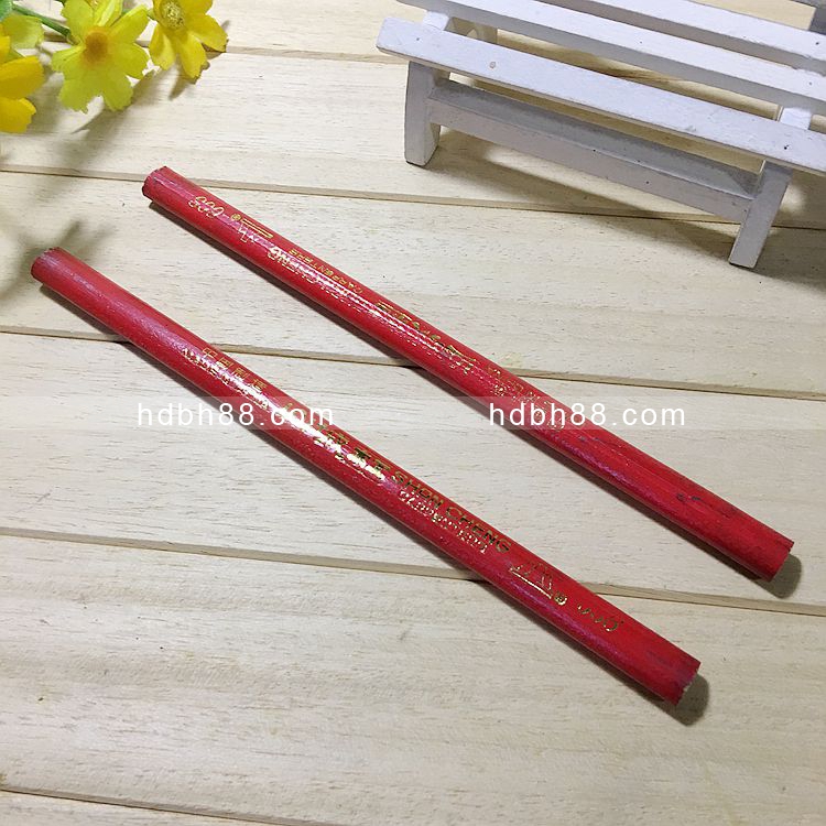 Old Style Woodworking Pencil Engineering Pencil Woodworking Pen Wide Flat Pencil Drawing Drawing Line Woodworking Use Pencil Hot Pin