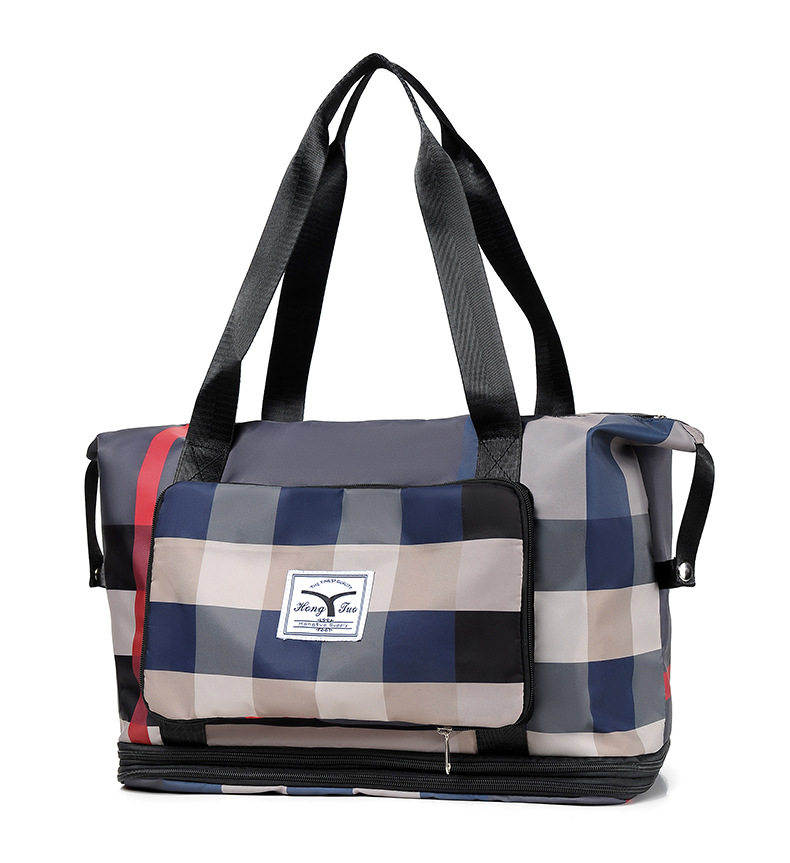 Вместительная и большая портативная сумка для путешествий, сумка через плечо с разделителями, водонепроницаемый чемодан murduras 