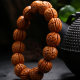 ສາຍແຂນ Walnut ທໍາມະຊາດ Peach Hu Brain Pattern Peach Core Bracelet Wenwan ຂະຫນາດນ້ອຍ walnut ສາຍແຂນຜູ້ຊາຍແລະແມ່ຍິງ Peach ໄມ້ພະພຸດທະຮູບ beads ສົ່ງຟຣີ