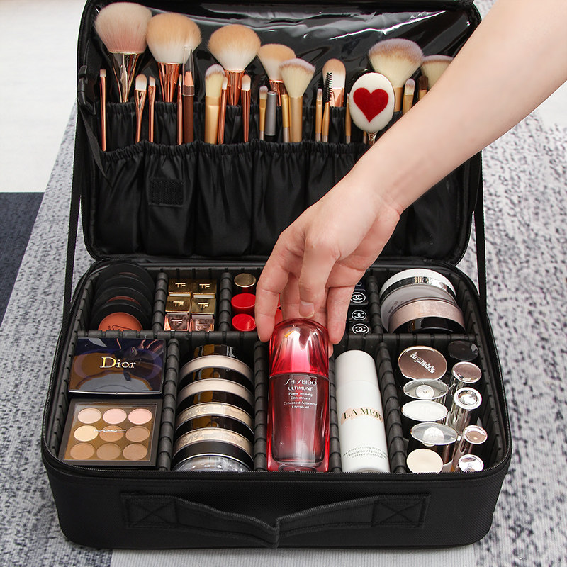 Makeup Bag Woman Portable Large Capacity 2021 New Superior Sense Superfire with Makeup Artist Mega Portable Containing Box box