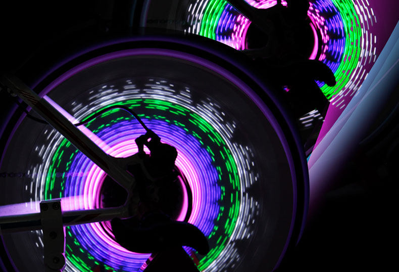 Eclairage pour vélo KINGSIR - Hot Wheels Lumières - Ref 2399502 Image 7