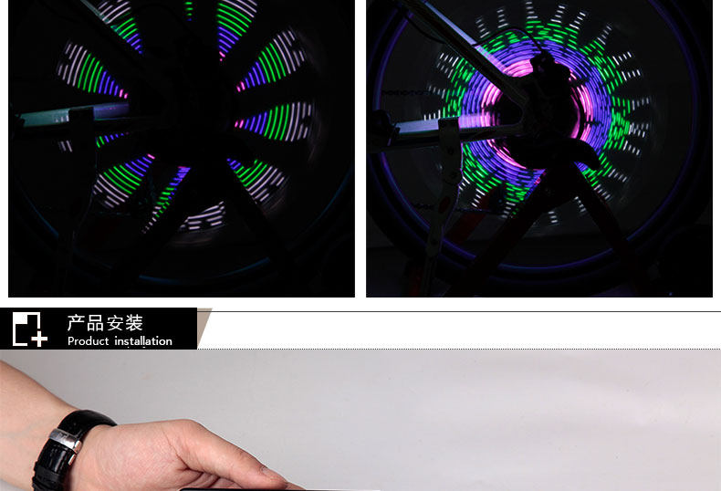 Eclairage pour vélo KINGSIR - Hot Wheels Lumières - Ref 2399502 Image 13