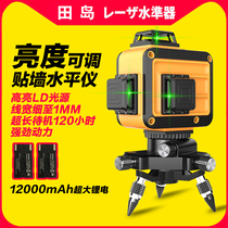 Outdoor dedicated Tajima 12-line infrared laser level green Wall 8-line high-precision strong light thin line