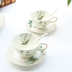Bộ tách cà phê xương châu Âu Trung Quốc trà chiều bộ trà nhà Anh chén trà gốm đơn giản cá tính nước cốc đặt - Cà phê