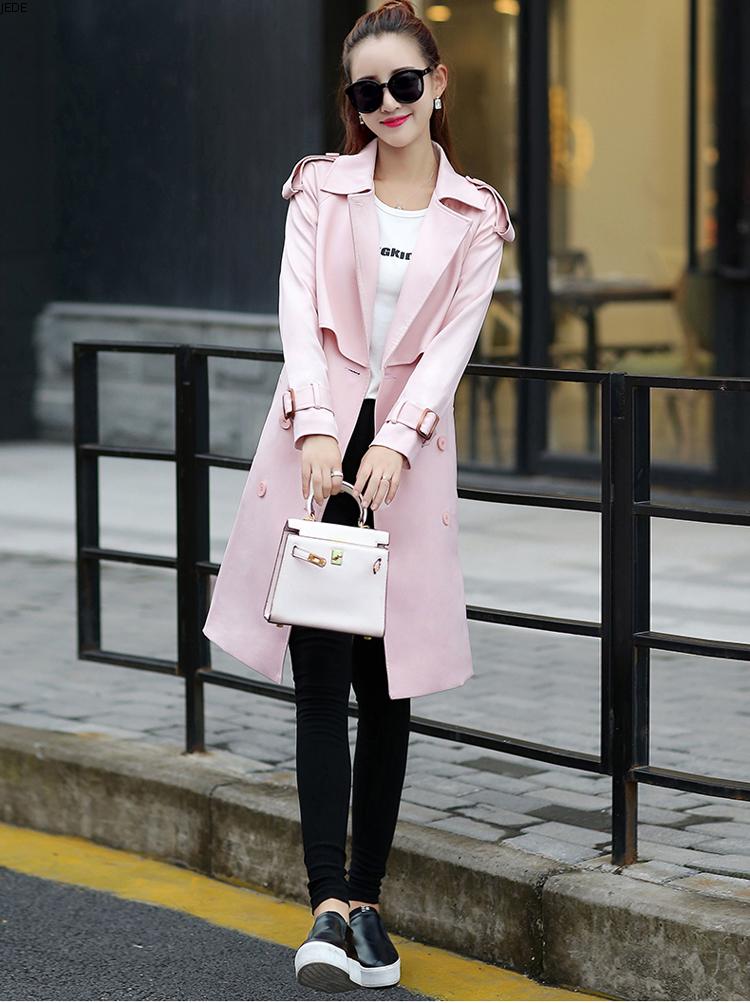 Trench pour femme JEDE en Polyester en Polyester - Ref 3227362 Image 13