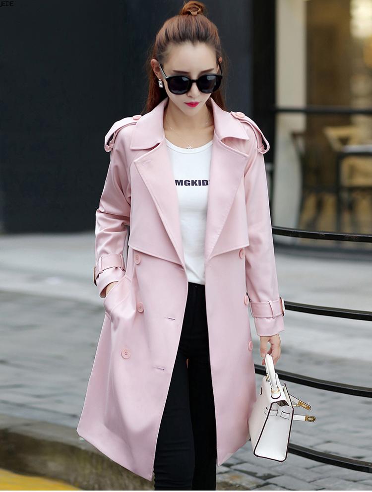 Trench pour femme JEDE en Polyester en Polyester - Ref 3227362 Image 12