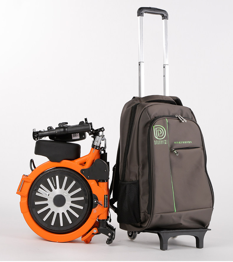 Pocket K1 trolley bag Backpack folding electric car accessories Original backpack Storage bag Waterproof backpack