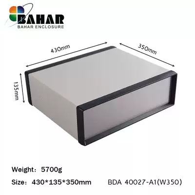 High grade metal main casing shell BDA40027(W350) device DIY shell metal instrument box