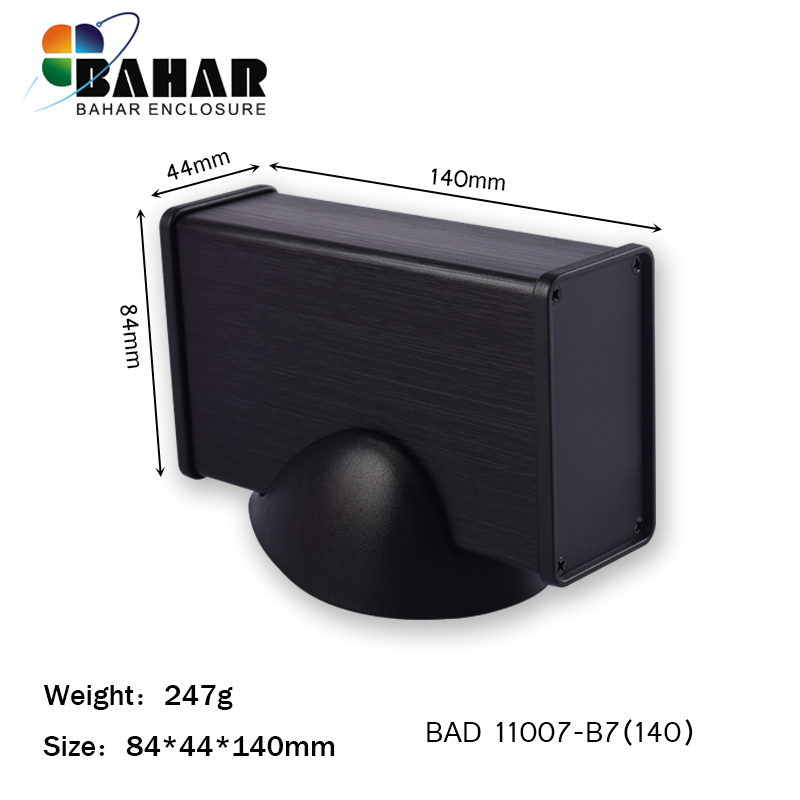 Bahar shell aluminum extrusion material shell DIY instrument shell high-grade power supply shell aluminum extrusion material 11007 (W140)