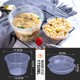 hộp cơm cắm điện hâm nóng Vòng 1750ml Hộp ăn trưa dùng một lần Hộp cơm trưa Nhựa trong suốt Đóng gói Hộp cơm trưa Hộp thức ăn nhanh Hộp tròn Bát súp - Hộp cơm điện sưởi ấm hộp đựng cơm hâm nóng